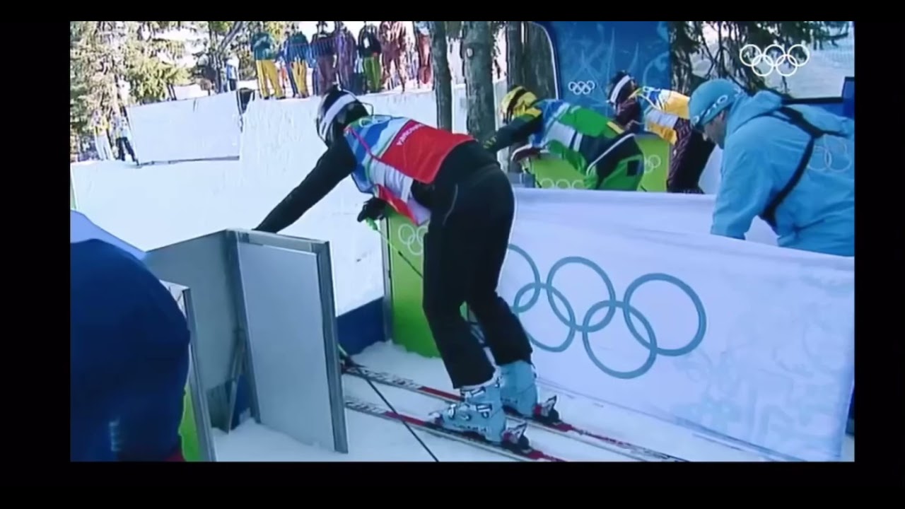 Errol Kerr at the 2010 Vancouver Olympic ski cross