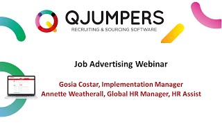Job Advertising Webinar