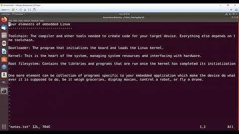 Elements of Embedded Linux