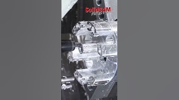 Turn-Mill Chamfering with SolidCAM