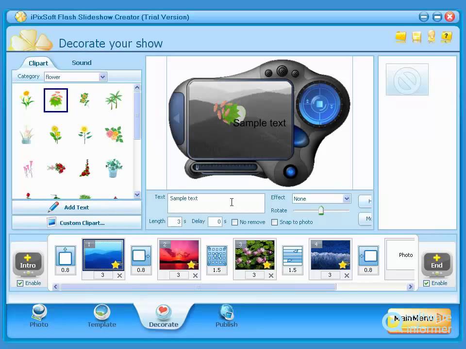 flash slideshow creator