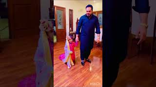 Mian saqib with her sweet daughter