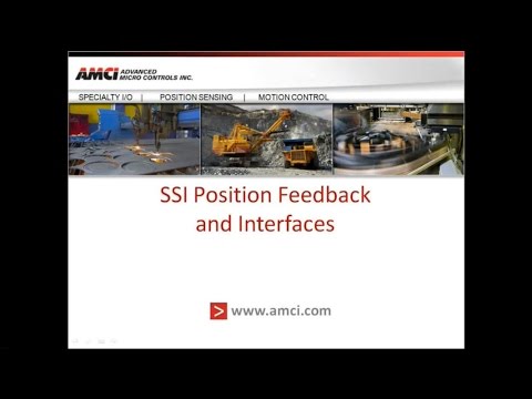 Webinar: SSI Position Feedback and Sensor Interfaces