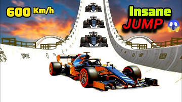 GT Car Stunt Master F1 Racing 🚀 | Extreme Speed + Insane jump
