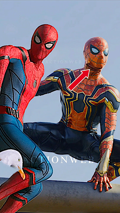 Spider-Man 😎 Attack Drones Spidey Hightec Ironspider suits hidden things #shorts #actionweb