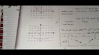 عموميات على الدوال-التمرين 11ص72-73-رياضيات الأولى ثانوي ج م ع ت