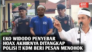 EKO WIDODO FINALLY ARRESTED BY THE POLICE!! KDM GIVES A POINT-BLOWING MESSAGE