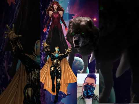 Scarlet witch & Dr Fate Vs Marvel and DC #shorts #marvel #dc #trending #avengers #scarletwitch