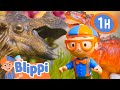 Dino Discovery | Blippi Toy Play Learning | Nursery Rhymes for Babies
