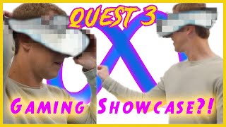 Quest 3 to be Revealed at the Meta Gaming Showcase!?
