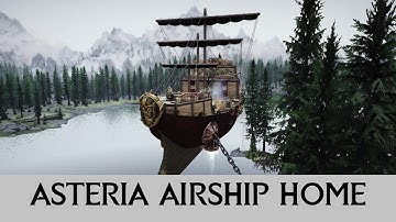 Skyrim Mod: The Asteria Dwemer Airship - Player Home