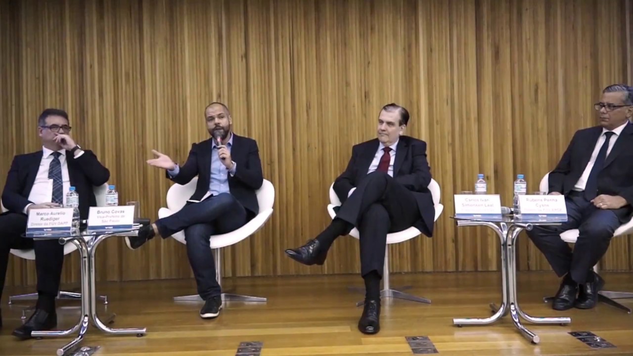law of supply and demand Painel com Bruno Covas, vice-prefeito de São Paulo