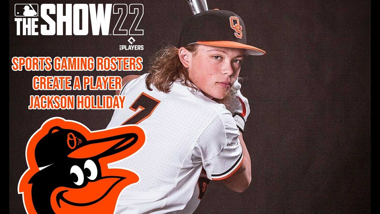 Creating Baltimore Orioles Draft Pick Jackson Holliday in MLB The Show
