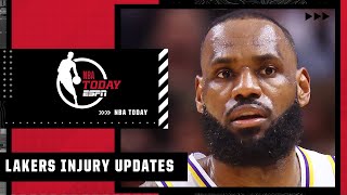 LeBron James, Anthony Davis and Russell Westbrook injury updates | NBA Today