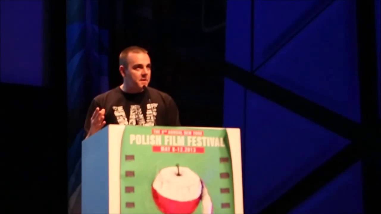 DJ GRAM- X SPEAKS AT THE PREMIERE OF "JESTES BOGIEM" IN NEW YORK