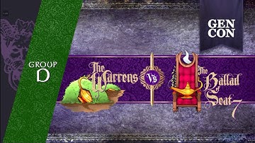 BOTC World Cup Match 8 - The Warrens vs The Ballad of Seat 7