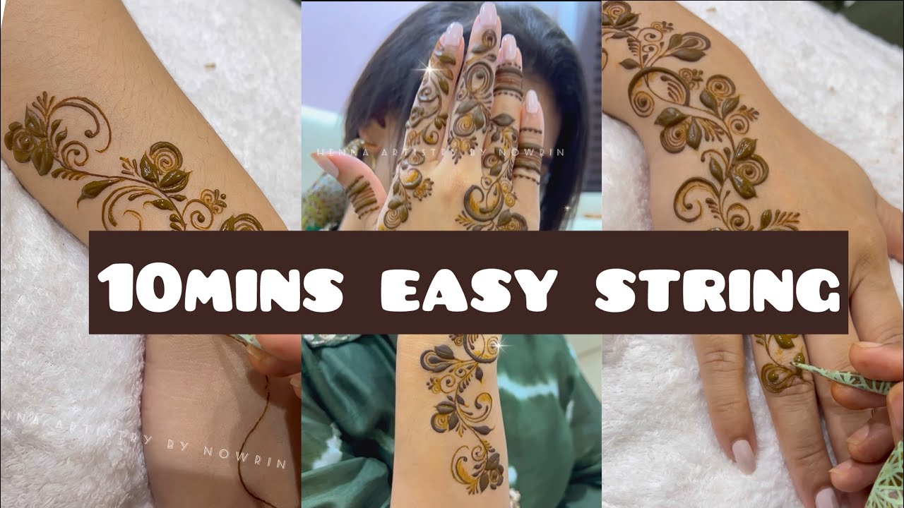 A unique string in just 10 mins😍 - YouTube