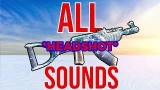 ALL Assault Rifle Sounds + HEADSHOT | RUST Game
