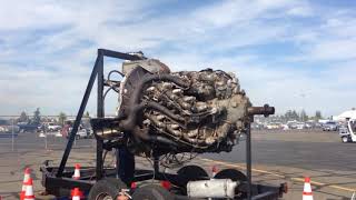 R4360 Startup.  FIRE!