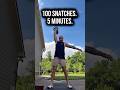 Can You Survive the 100 Snatch Test? #kettlebell #strengthtraining #challenge