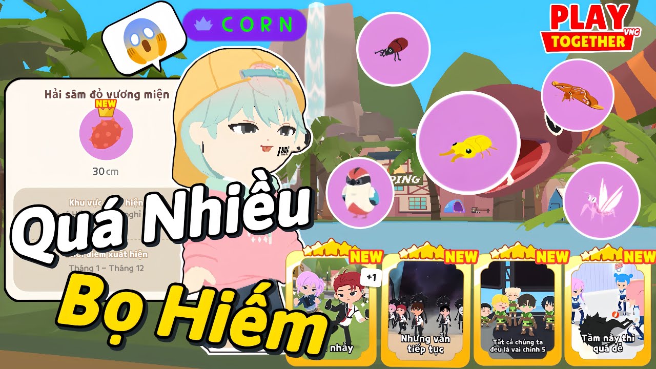 Play Together | Thử Thách 48h Mình Dùng Hết Nhân Phẩm Vợt Côn Trùng Và Cái Kết #220