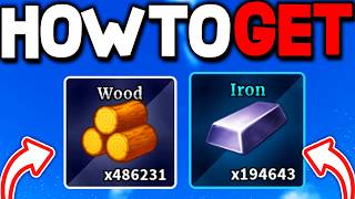 How To GET WOOD & IRON FAST in Sailor Piece! Roblox