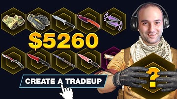 CSGO.NET უდიდესი კონტრაქტი 5000$ + CS2 TRADE UP