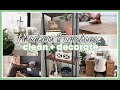 MODERN FARMHOUSE CLEAN & DECORATE WITH ME 2021 | COZY HOME OFFICE DECOR IDEAS