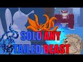 How To Solo Any Tailed Beast/Jin Fast?! [Shinobi Life 2]