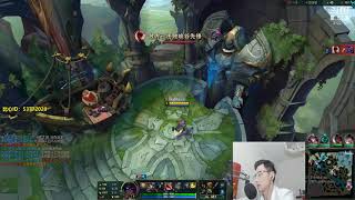 【英雄联盟】S11--1打3, 琴女战术当场窜稀