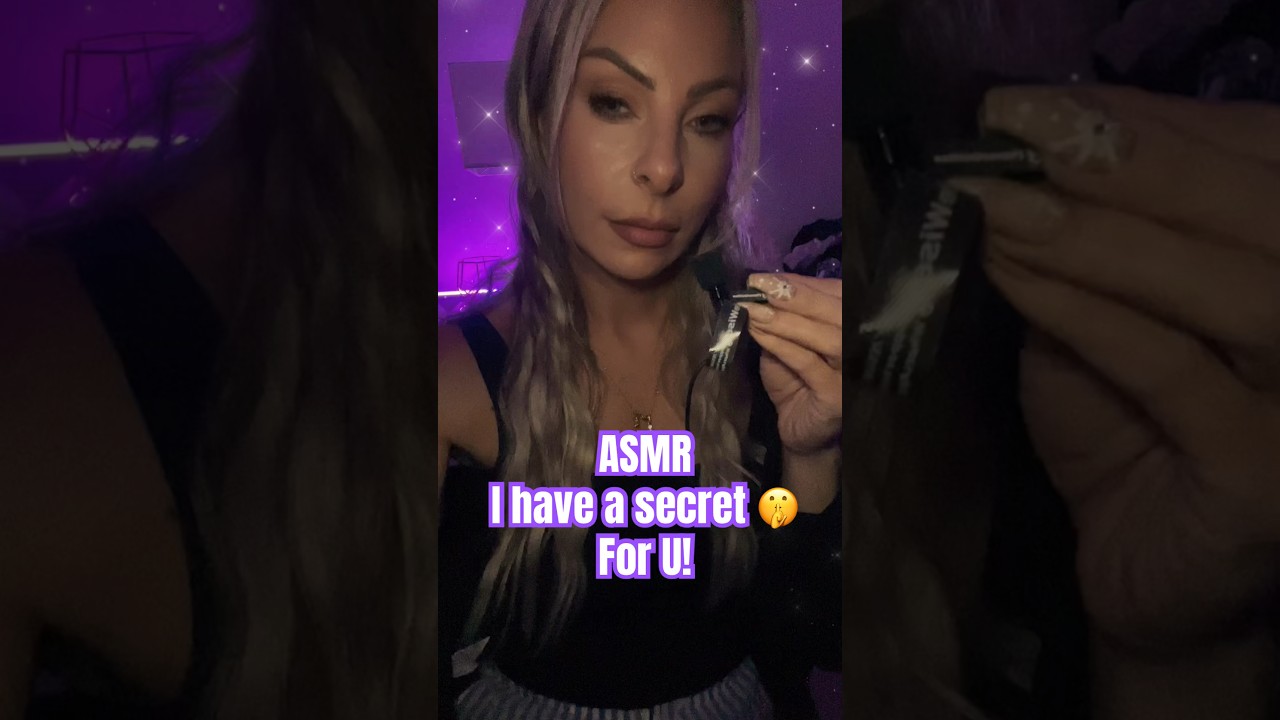 ASMR Whispering You A Secret 🤫 Positive Affirmations Just For YOU 