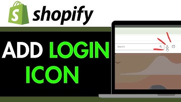 How To Add Customer Account Login Icon In Shopify 2025 (EASY GUIDE)