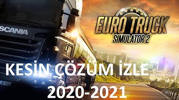 ets2 unsupported game version detected sorunu çözümü (2020 - 2021)