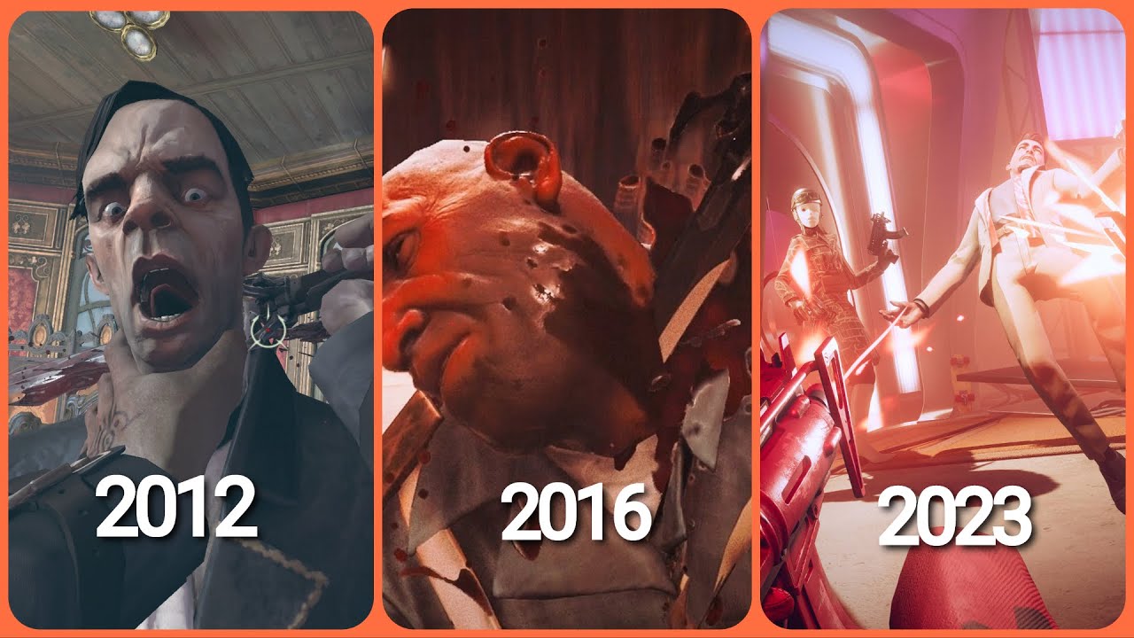 Dishonored Game Evolution (2012-2023) | Evolution of Dishonored Game