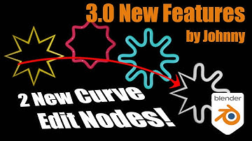 Blender 3.0 New Features: 2 New Curve Editing Nodes