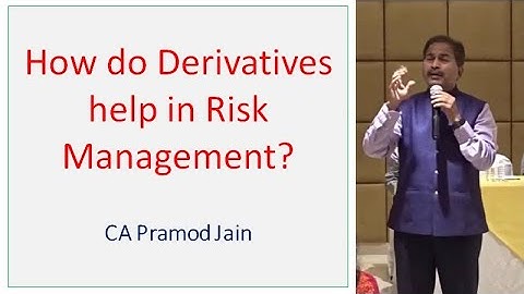 How do Derivatives help in Risk Management? I CA Pramod Jain