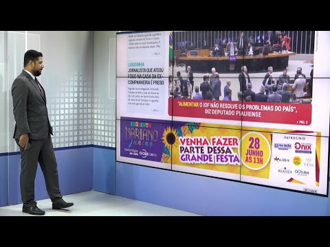 Destaques do Jornal O Dia 27 06 1025