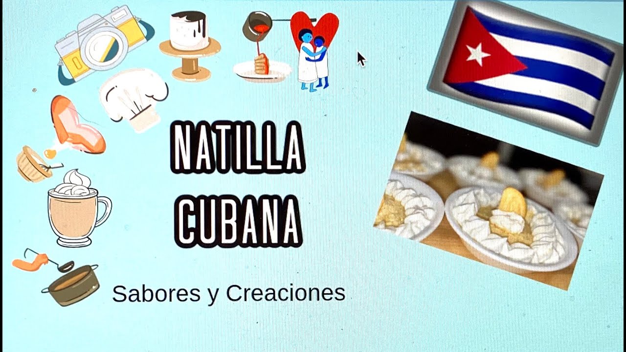 Como Hacer Natilla Cubana | Sabores y Creaciones - YouTube