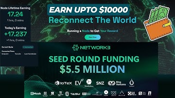Network 3 Node Free Airdrop || Run DePin Node Earn Reward  upto $10000. #network3 #network3node