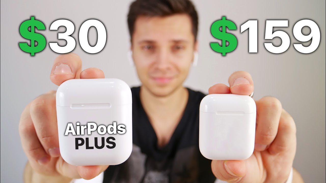 $30 Fake AirPods! 1:1 Clone - YouTube