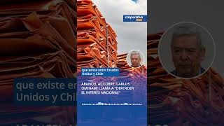 Arancel Al Cobre Carlos Ominami Llama A Defender El Interés Nacional