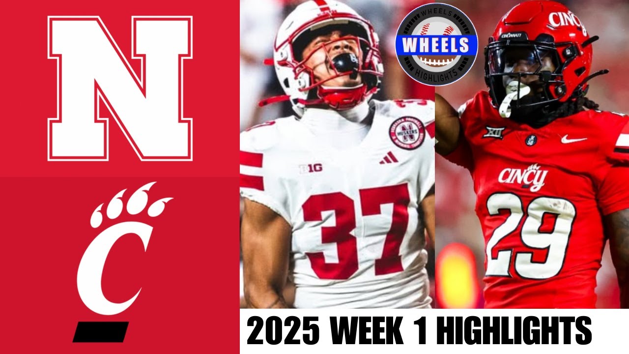 Nebraska vs Cincinnati Highlights | Week 1 | 2025 College Football Highlights