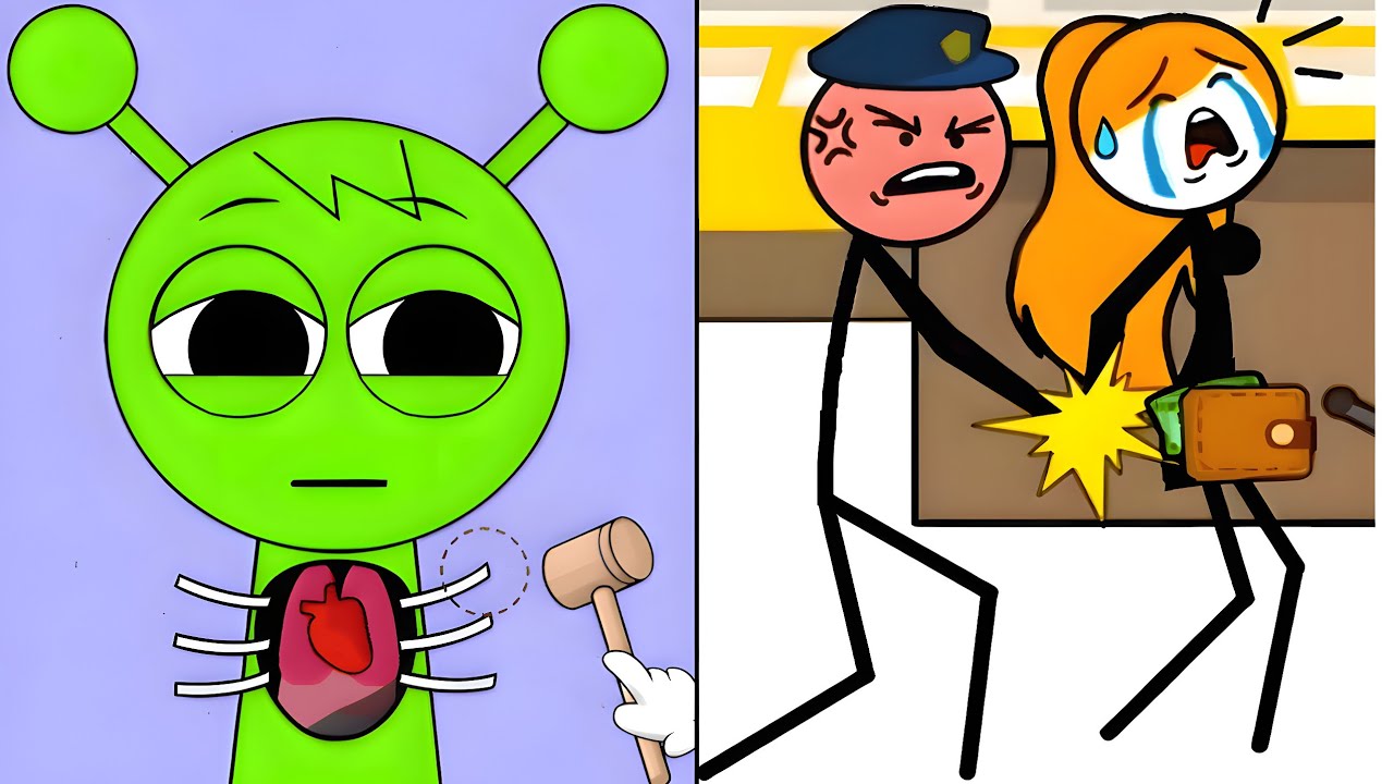 Эпическое выживание Спранки против головоломки вора – захватывающий приключенческий геймплей на в...