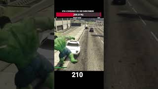 hulk vs tank #gta #hulk #popular #trending #modsgta5 #gtav