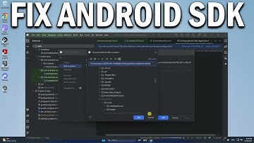 How To Fix Please Select Android SDK Error - Easy Fix