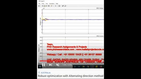 Robust optimization with Alternating direction method of multipliers ADMM and stochastic optimizatio