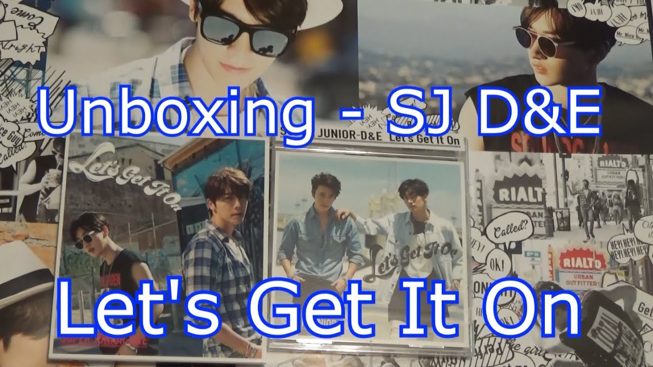SUPER JUNIOR D&E Let's Get It On トレカセット