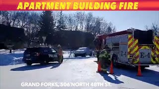 UPDATE: Grand Forks Apartment Building Fire
