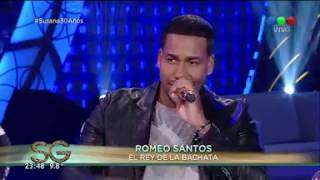 Romeo Santos canta "Propuesta indecente" - Susana Giménez 2017