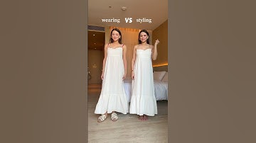 3X WEARING or STYLING! 💗 Which outfit do you like the most? Subscribe for #fashionhacks 💗